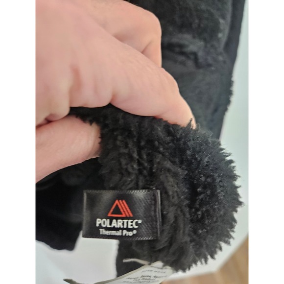 Patagonia Women Black Re-Tool Snap-T Polartec Thermal Pro Fleece Pullover Medium - Picture 5 of 9